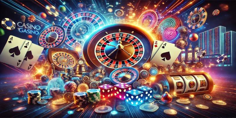 Đa dạng các sảnh Casino hấp dẫn